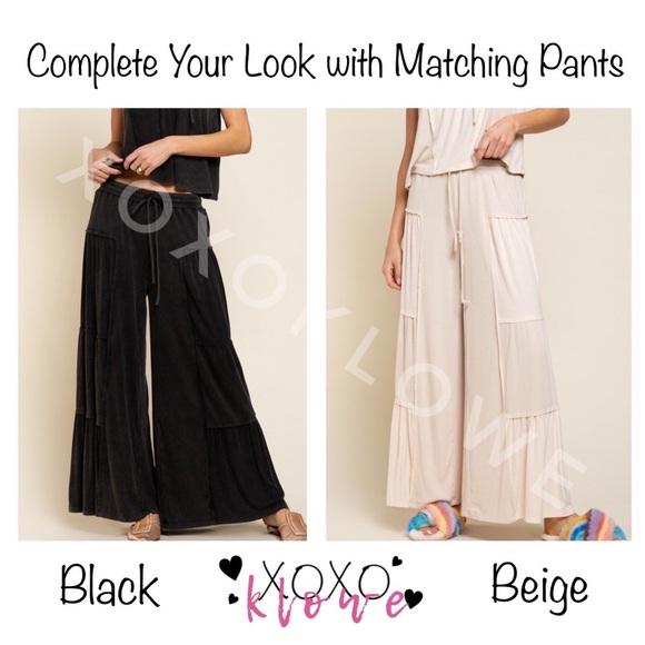 POL Ivory Halter Neck Sleeveless Top - Picture 13 of 14